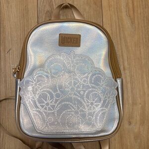 Kohl’s Exclusive Wicked Glinda Iridescent Mini Backpack. New but without tags
